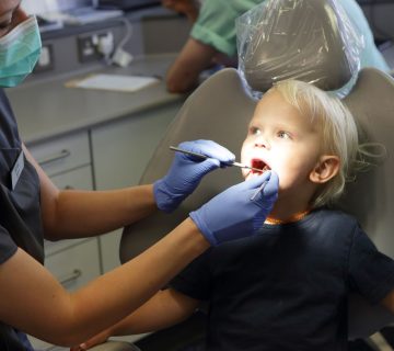 The best pain reliever for children during dental treatments