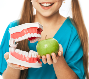 The effect of healthy nutrition on the beauty of teeth