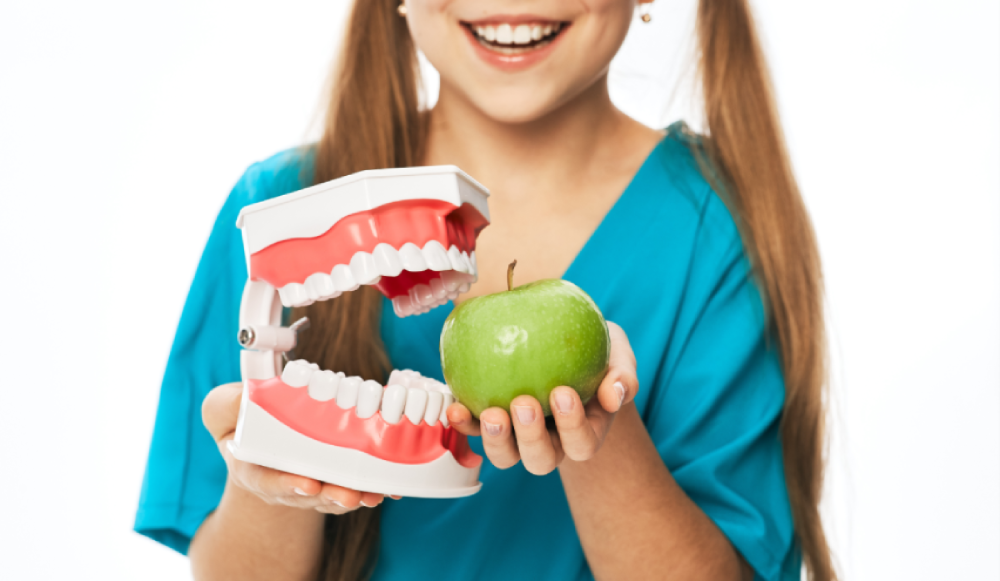 The effect of healthy nutrition on the beauty of teeth