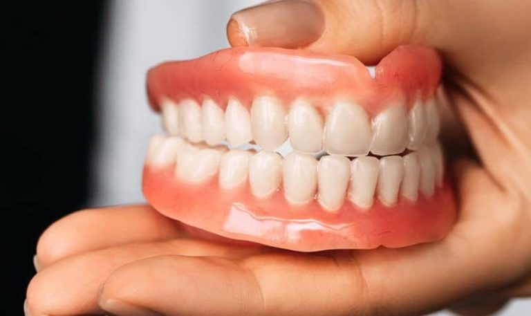 Changes in speech and eating with your teeth