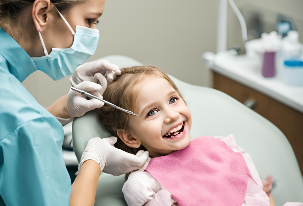 عصب کشی دندان شیری توسط دندان پزشک اطفال